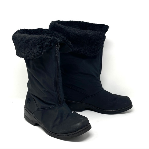 🌺 Totes Convertible Cynthia Nylon Weather Boots 7 - Picture 2 of 15